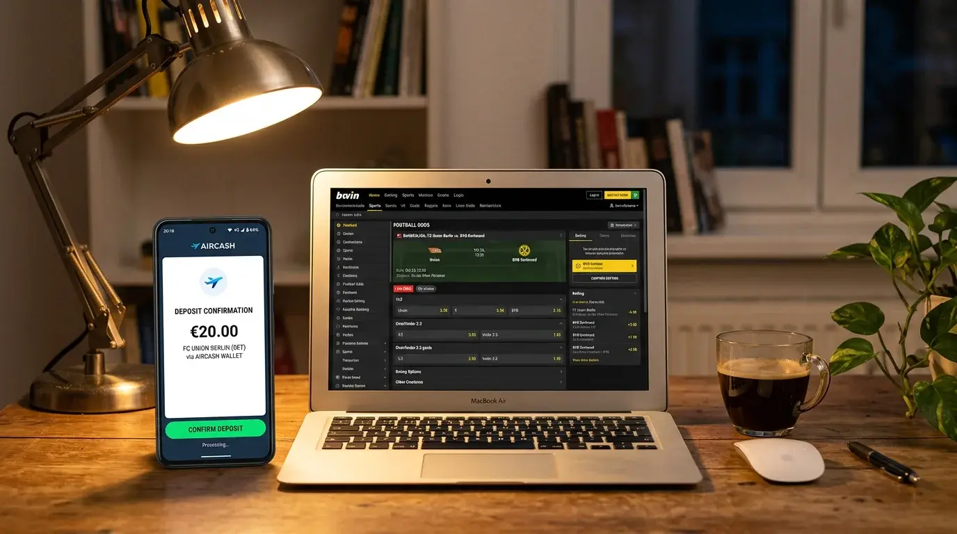 Aircash uplata na Germania kladionicu