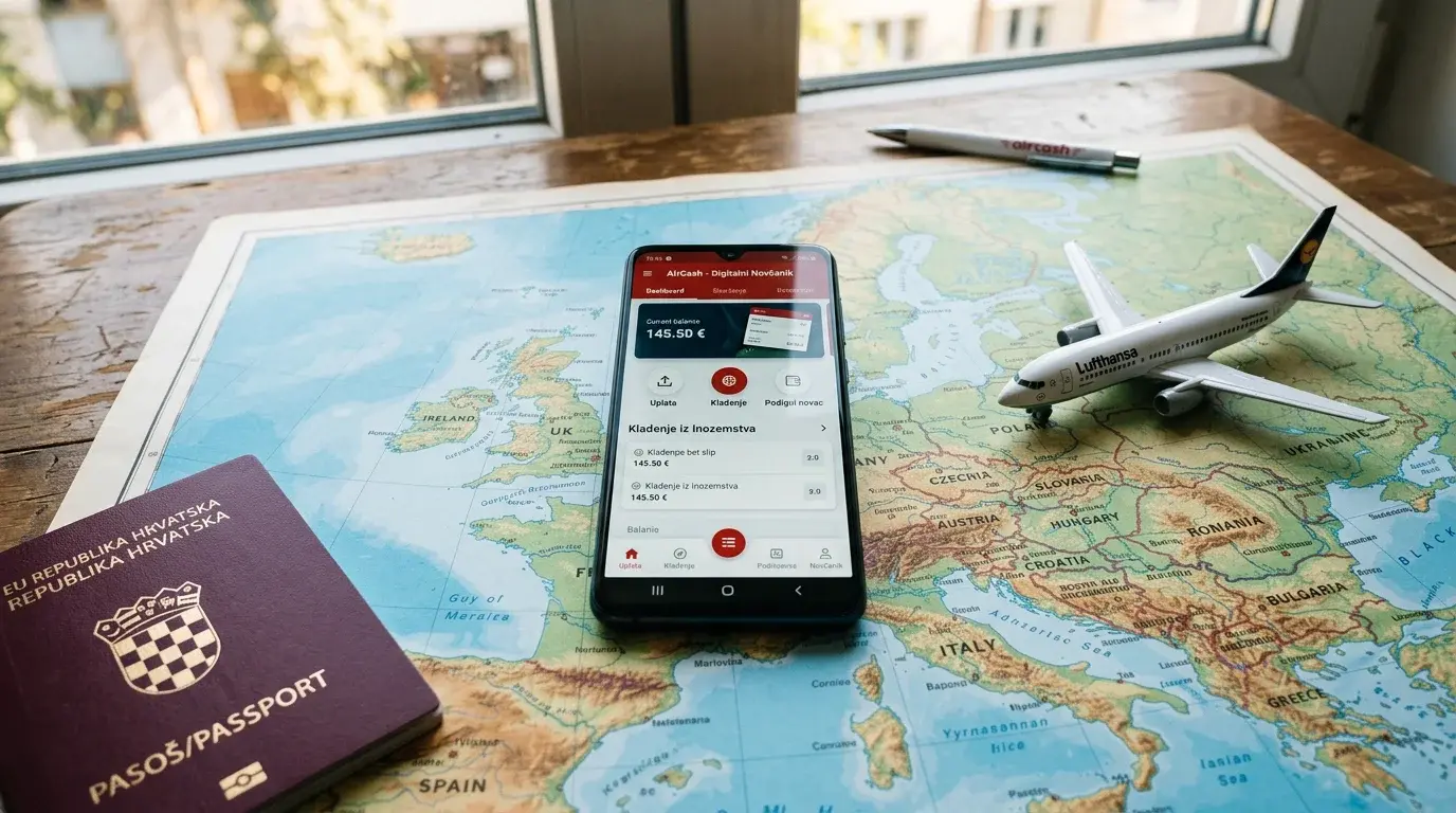 Aircash klađenje iz inozemstva za hrvatske igrače