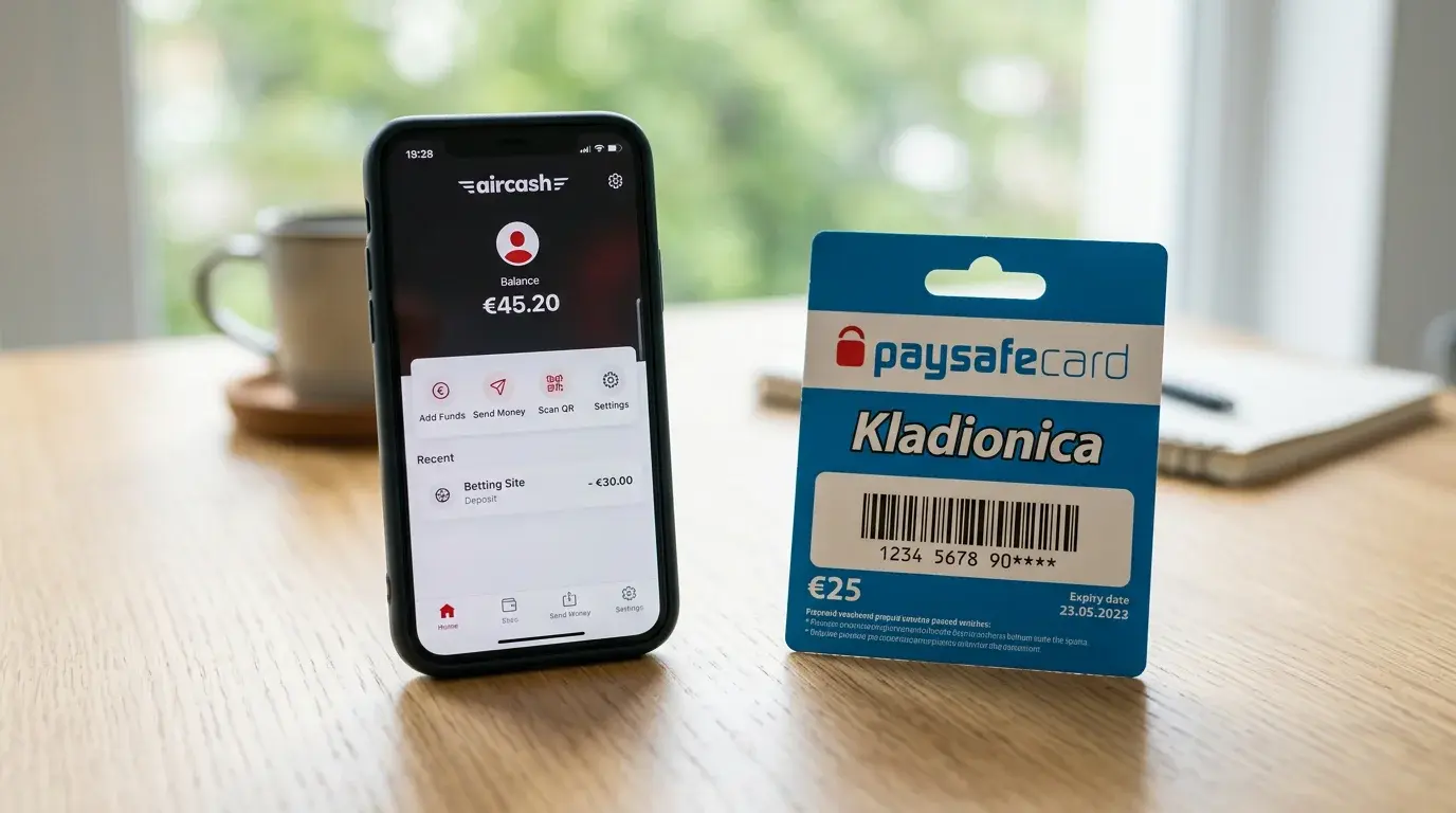 Usporedba Aircash i Paysafecard za klađenje u Hrvatskoj